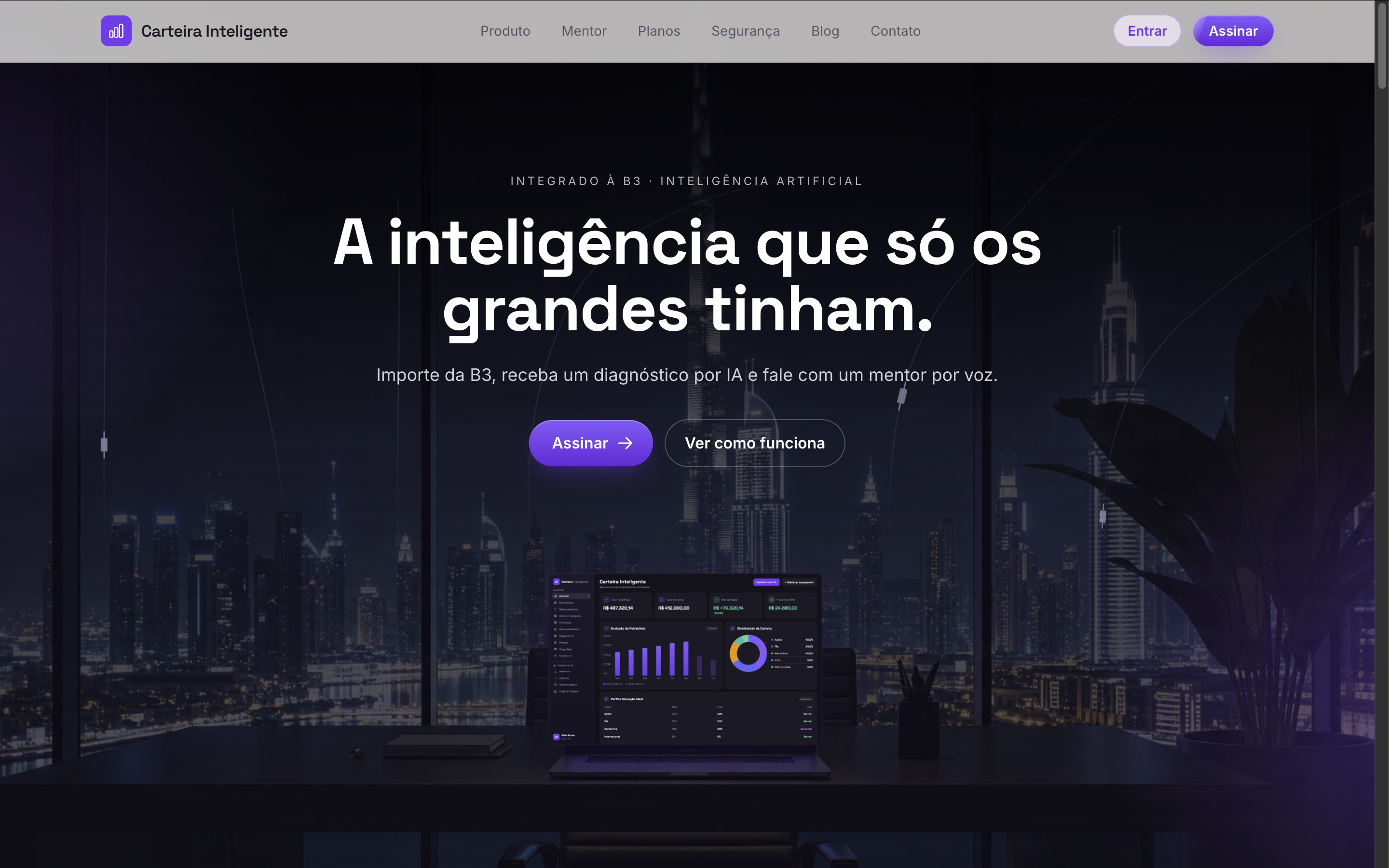 Plataforma Carteira Inteligente